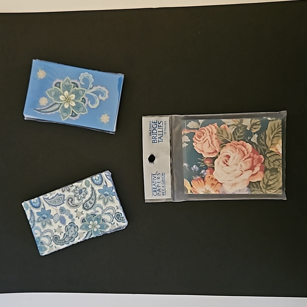 Vintage Bridge Tallies